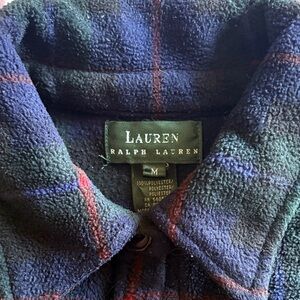 Lauren Ralph Lauren Tartan Jacket in Blue and Red